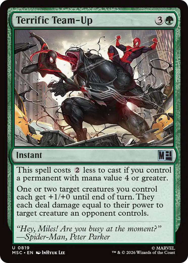 Terrific Team-Up [Marvel Super Heroes Commander] | Card Merchant Takapuna