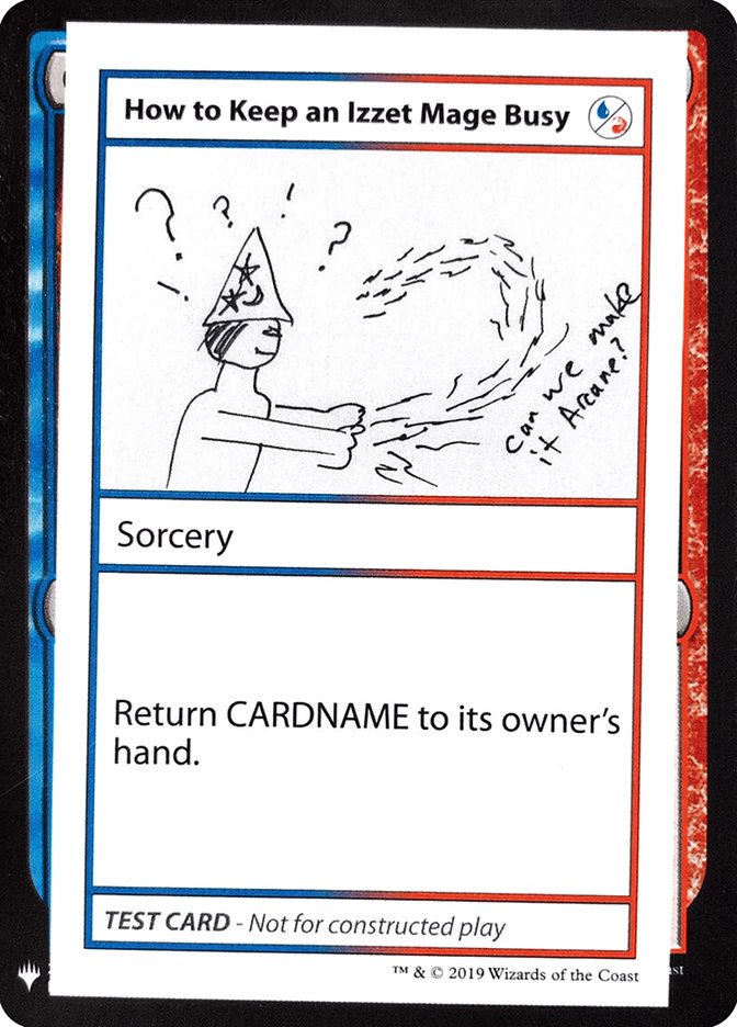 How to Keep an Izzet Mage Busy [Mystery Booster Playtest Cards] | Card Merchant Takapuna