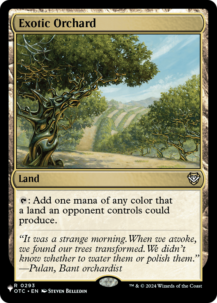 Exotic Orchard (OTC) [The List] | Card Merchant Takapuna