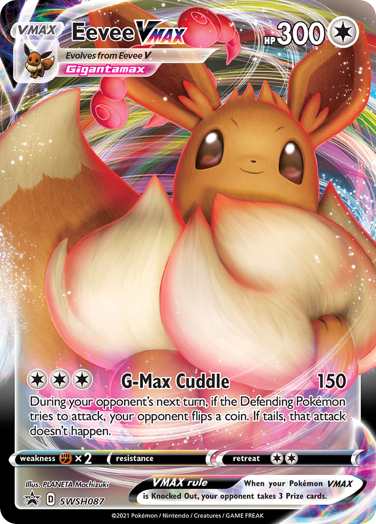 Eevee VMAX (SWSH087) [Sword & Shield: Black Star Promos] | Card Merchant Takapuna
