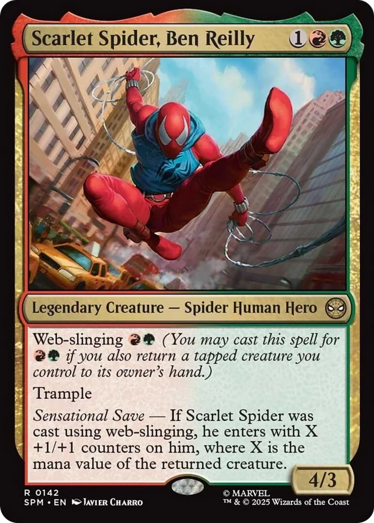 Scarlet Spider, Ben Reilly [Marvel's Spider-Man] | Card Merchant Takapuna