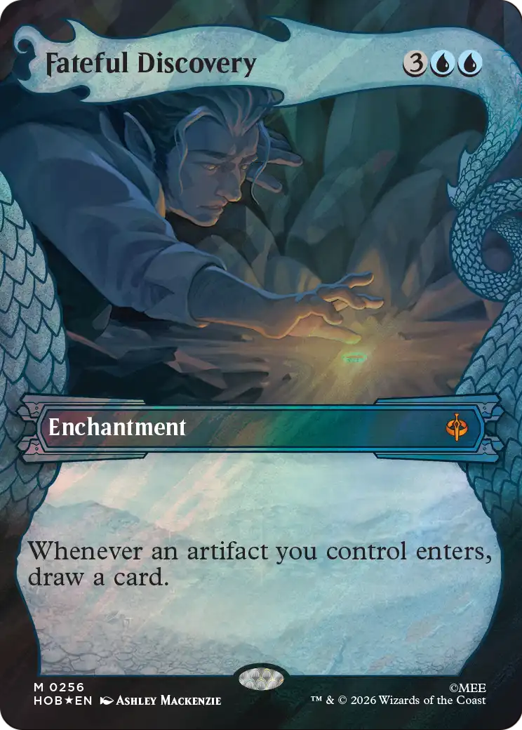 Fateful Discovery (Showcase) (Surge Foil) [The Hobbit] | Card Merchant Takapuna
