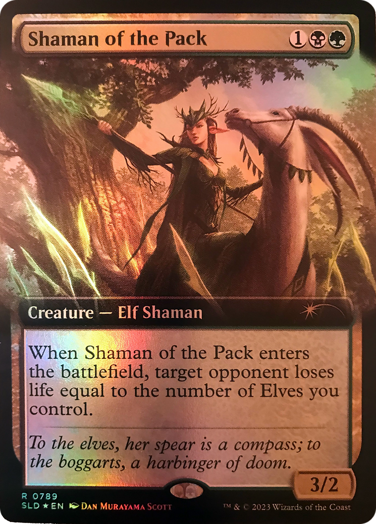 Shaman of the Pack (Extended Art) [Secret Lair Drop Series] | Card Merchant Takapuna