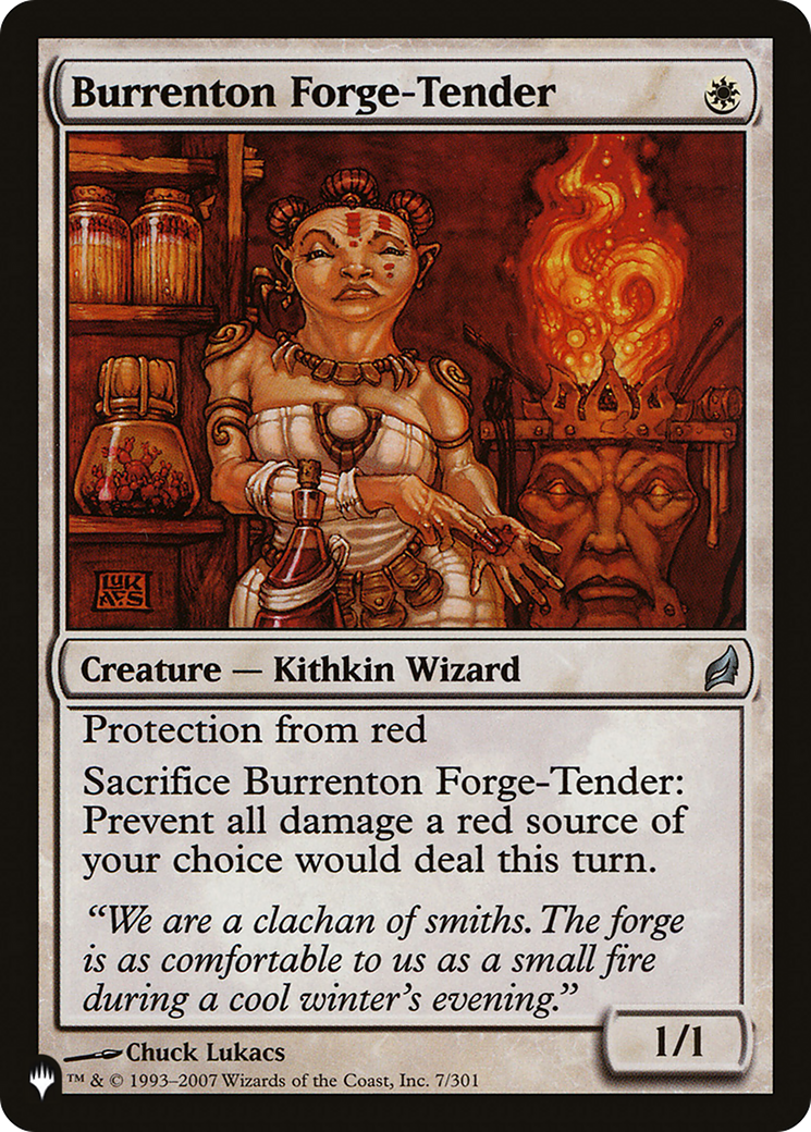 Burrenton Forge-Tender [The List] | Card Merchant Takapuna