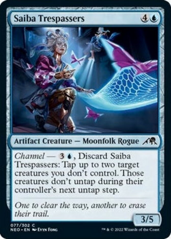 Saiba Trespassers [Kamigawa: Neon Dynasty] | Card Merchant Takapuna