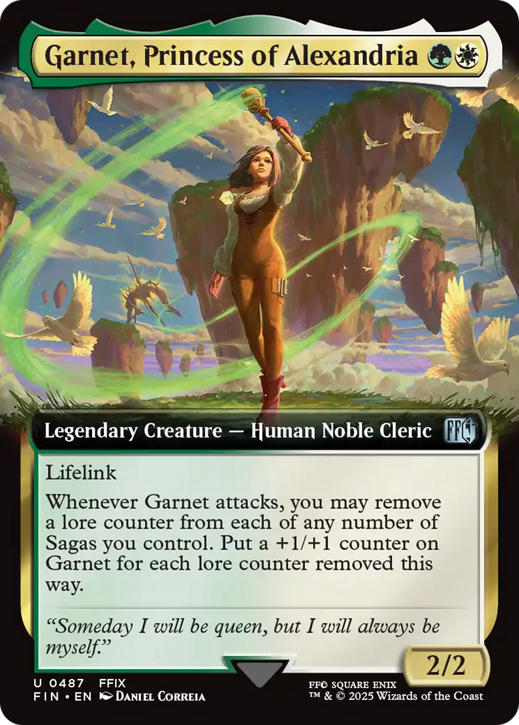 Garnet, Princess of Alexandria (Extended Art) [FINAL FANTASY] | Card Merchant Takapuna