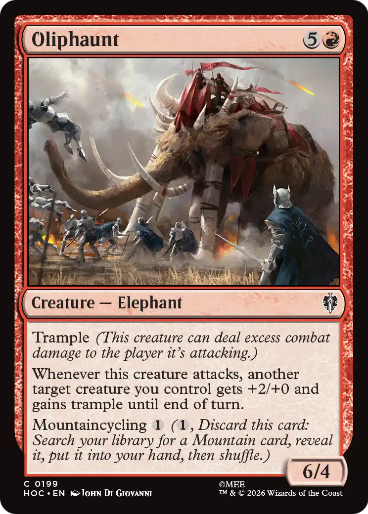 Oliphaunt [The Hobbit: Eternal-Legal] | Card Merchant Takapuna