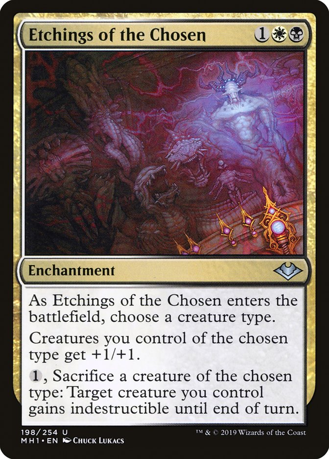 Etchings of the Chosen [Modern Horizons] | Card Merchant Takapuna