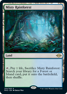 Misty Rainforest [Modern Horizons 2] | Card Merchant Takapuna