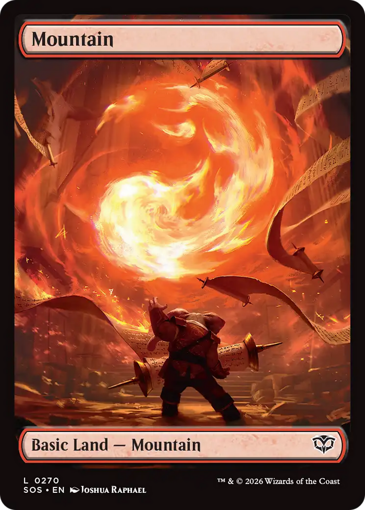 Mountain (0270) [Secrets of Strixhaven] | Card Merchant Takapuna