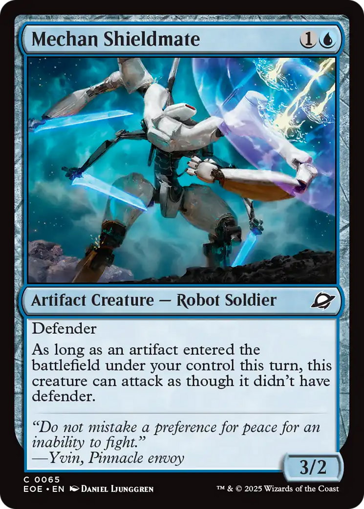 Mechan Shieldmate [Edge of Eternities] | Card Merchant Takapuna