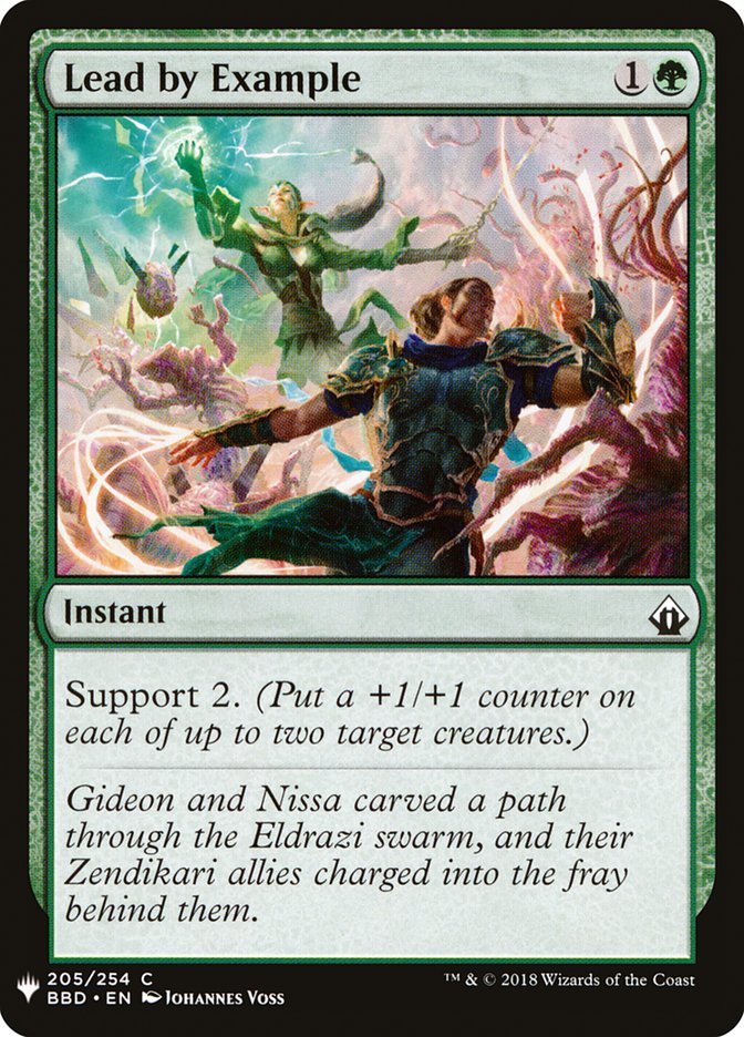 Lead by Example [Mystery Booster] | Card Merchant Takapuna