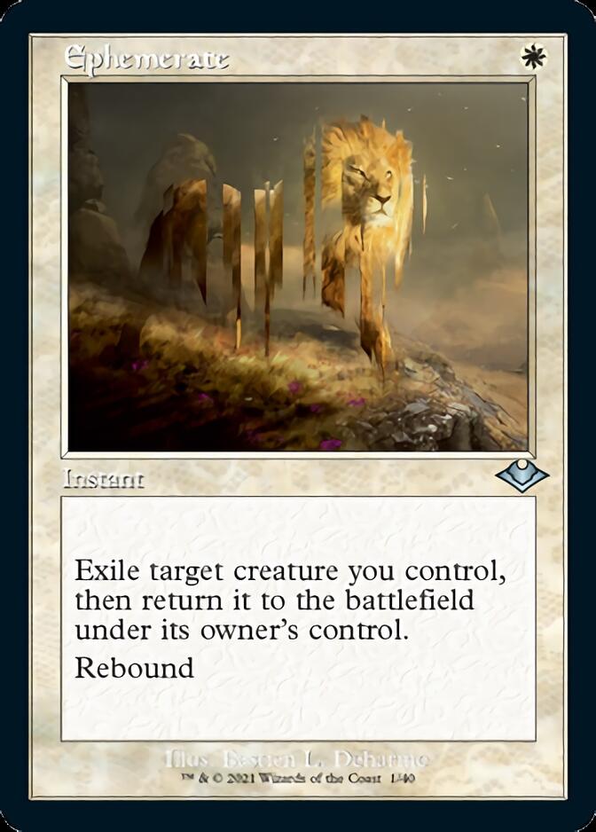 Ephemerate (Retro Foil Etched) [Modern Horizons] | Card Merchant Takapuna