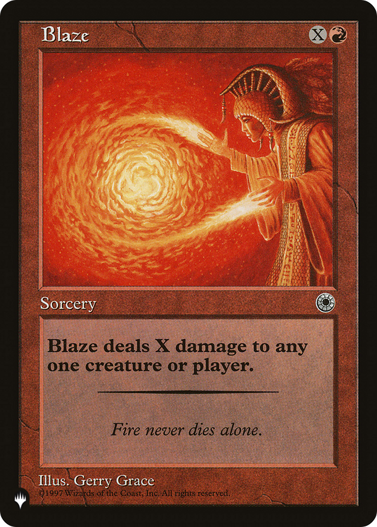Blaze [The List] | Card Merchant Takapuna