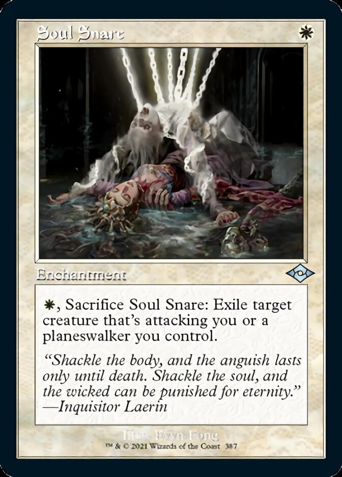 Soul Snare (Retro Foil Etched) [Modern Horizons 2] | Card Merchant Takapuna