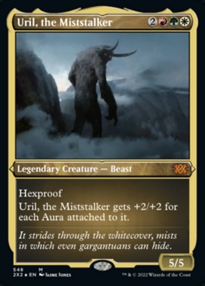 Uril, the Miststalker (Foil Etched) [Double Masters 2022] | Card Merchant Takapuna