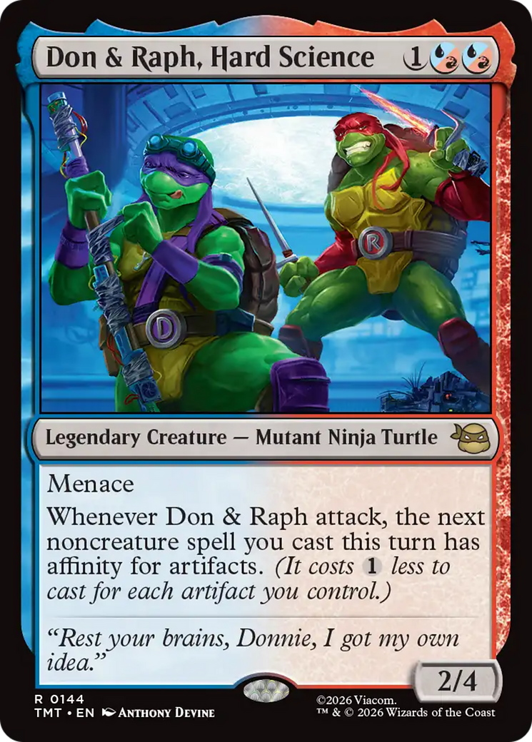 Don & Raph, Hard Science [Teenage Mutant Ninja Turtles] | Card Merchant Takapuna