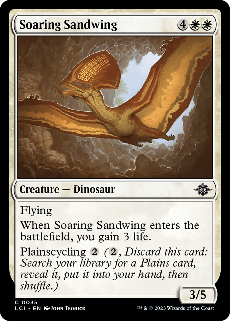 Soaring Sandwing [The Lost Caverns of Ixalan] | Card Merchant Takapuna