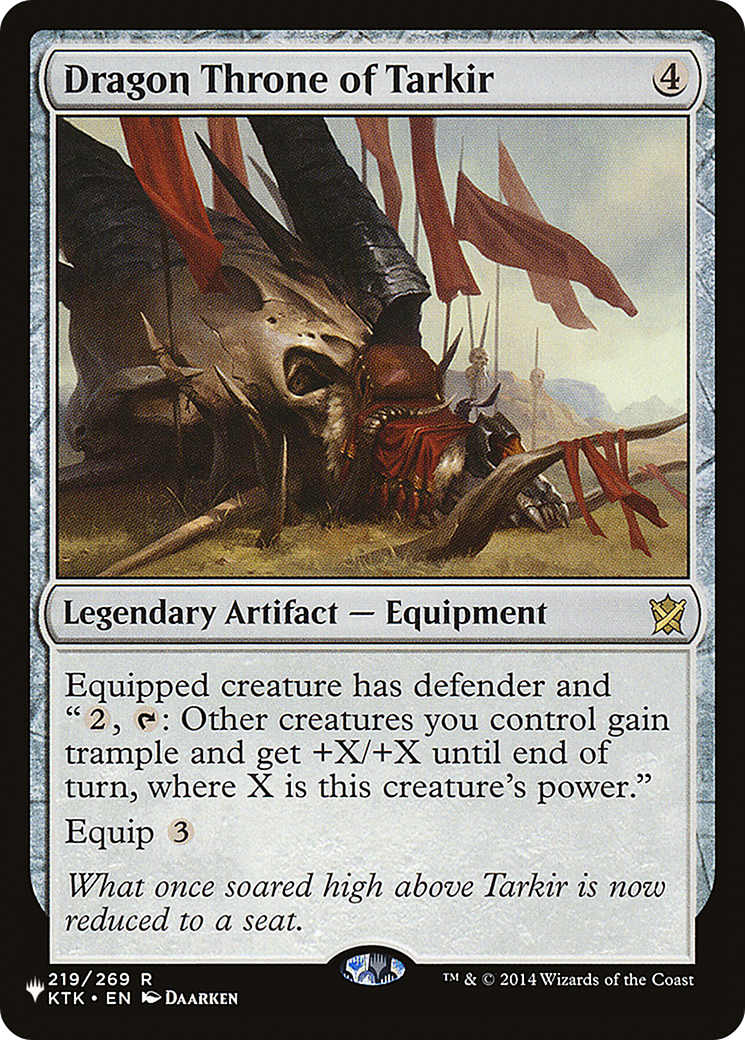 Dragon Throne of Tarkir [The List] | Card Merchant Takapuna