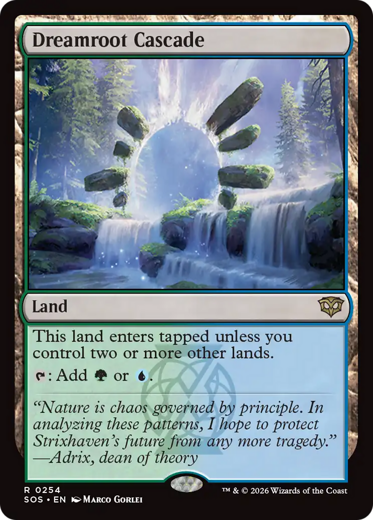 Dreamroot Cascade [Secrets of Strixhaven] | Card Merchant Takapuna