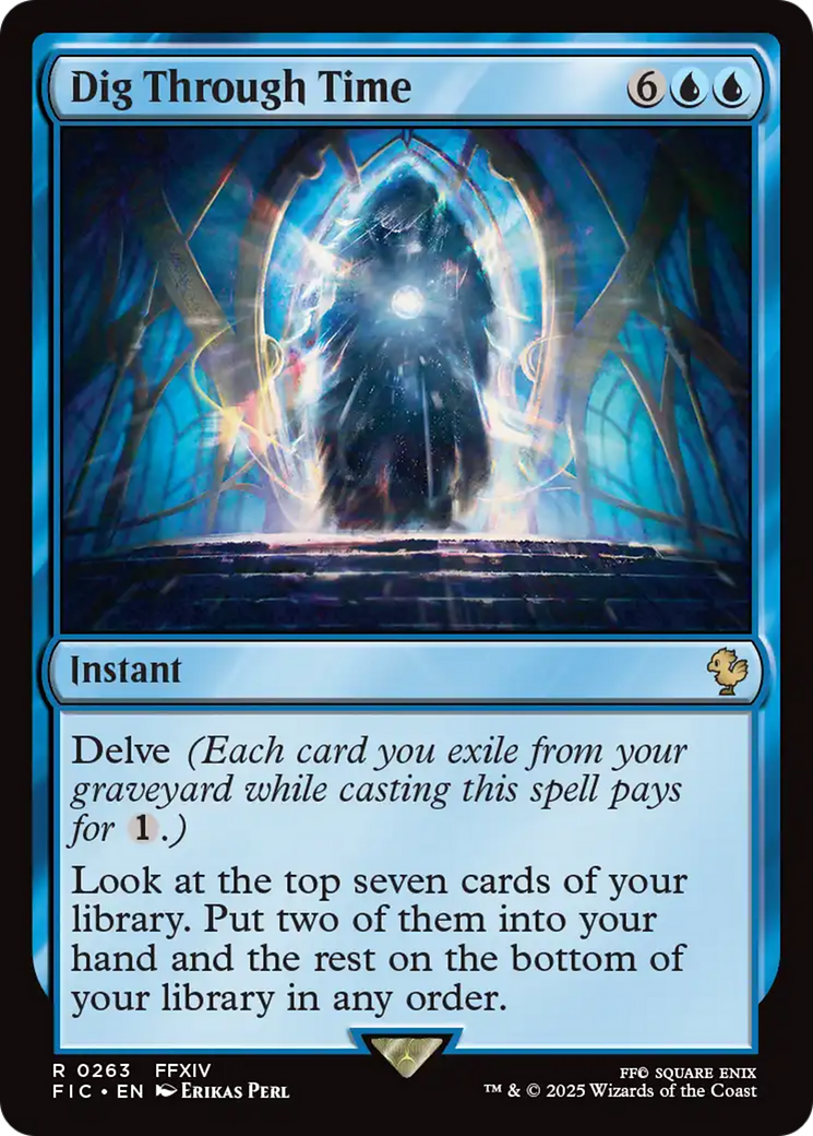 Dig Through Time [FINAL FANTASY Commander] | Card Merchant Takapuna