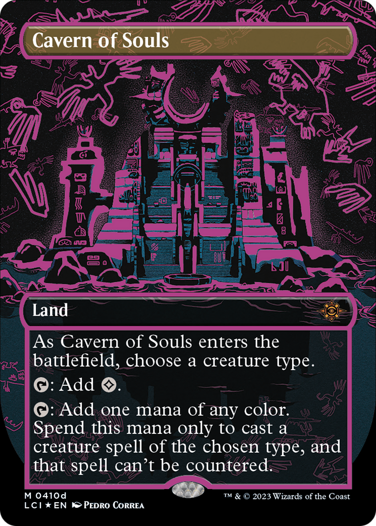 Cavern of Souls (0410d) (Borderless) [The Lost Caverns of Ixalan] | Card Merchant Takapuna