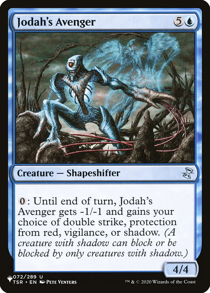 Jodah's Avenger [The List] | Card Merchant Takapuna