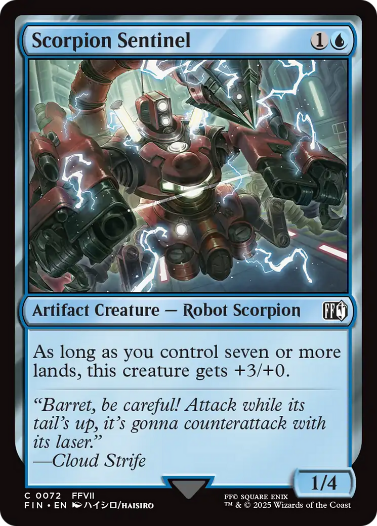 Scorpion Sentinel [FINAL FANTASY] | Card Merchant Takapuna