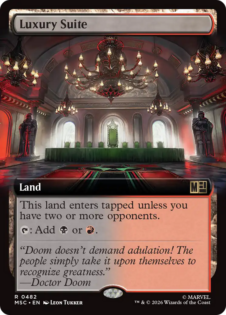 Luxury Suite (Extended Art) [Marvel Super Heroes Commander] | Card Merchant Takapuna