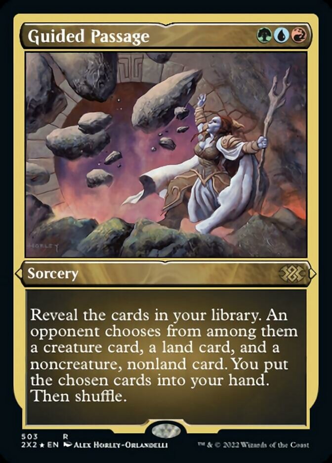Guided Passage (Foil Etched) [Double Masters 2022] | Card Merchant Takapuna