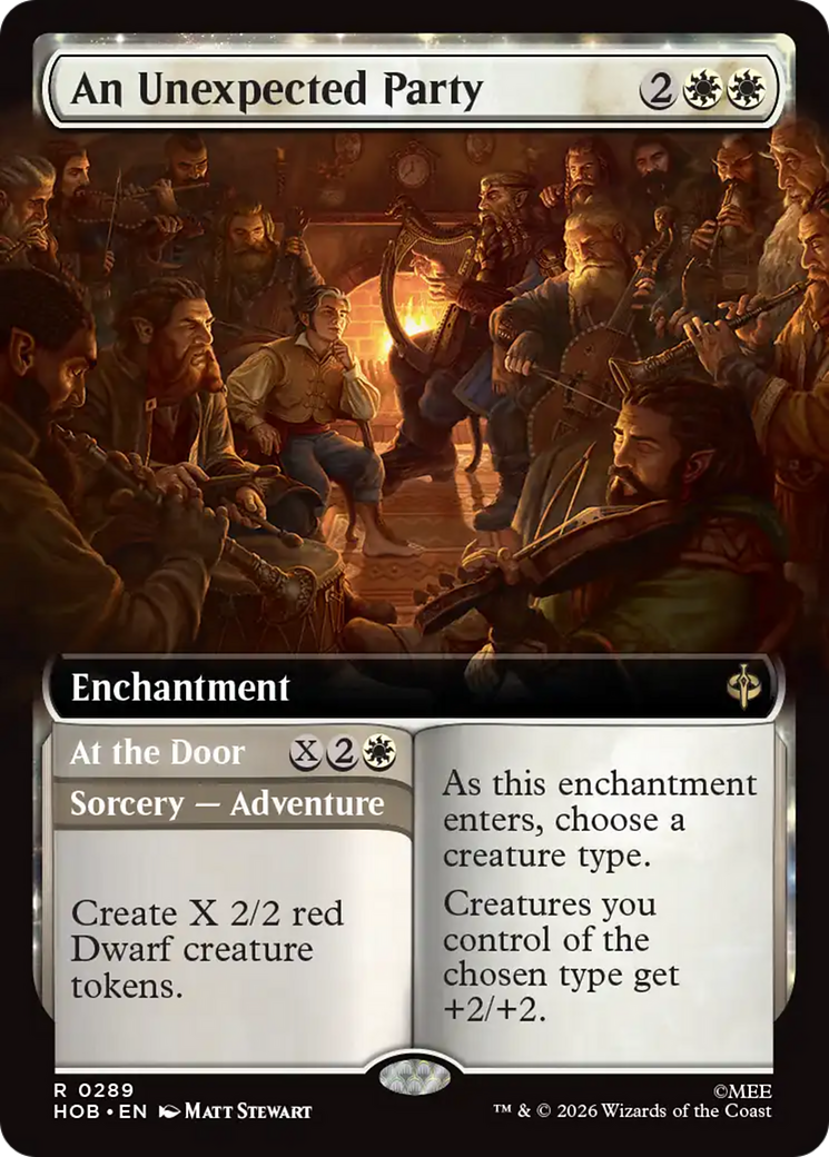 An Unexpected Party (Extended Art) [The Hobbit] | Card Merchant Takapuna