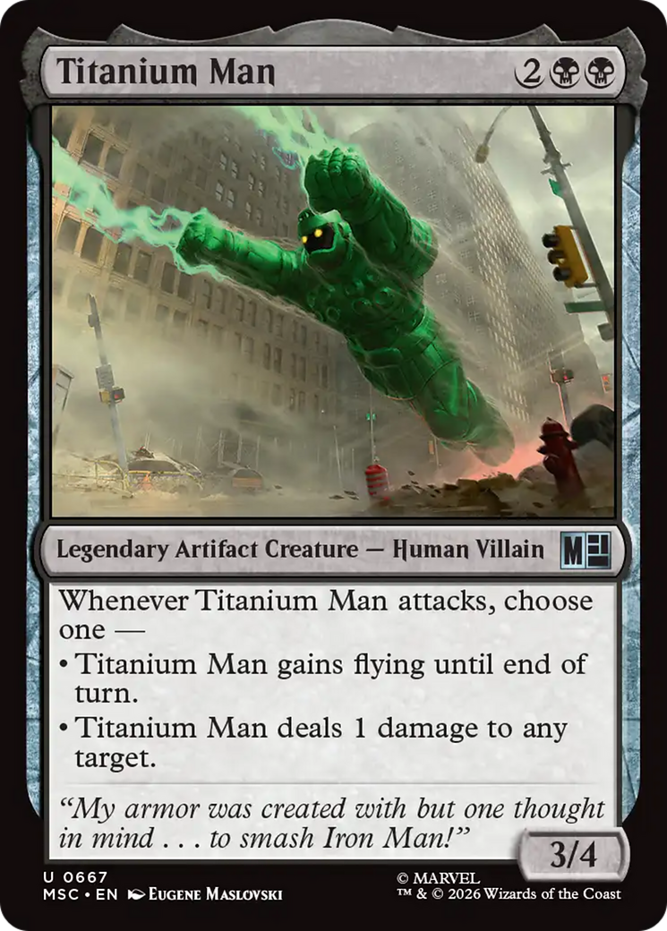 Titanium Man [Marvel Super Heroes Commander] | Card Merchant Takapuna