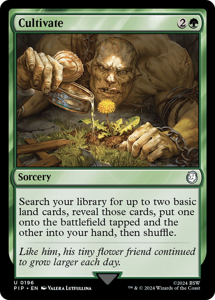 Cultivate [Fallout] | Card Merchant Takapuna
