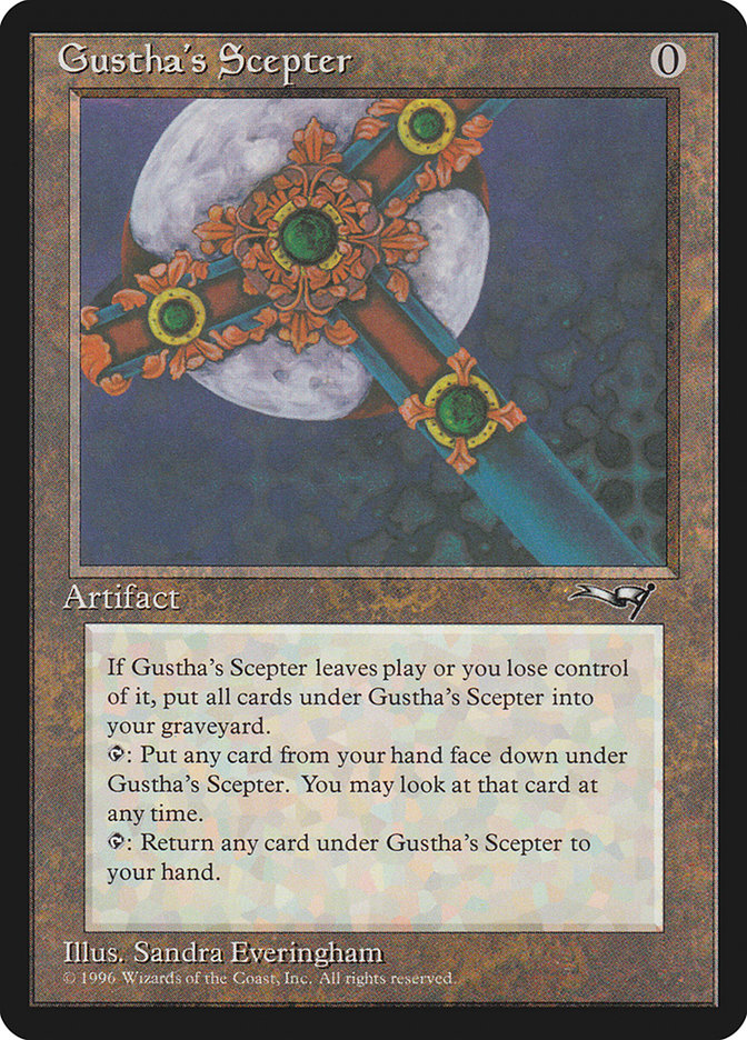 Gustha's Scepter [Alliances] | Card Merchant Takapuna