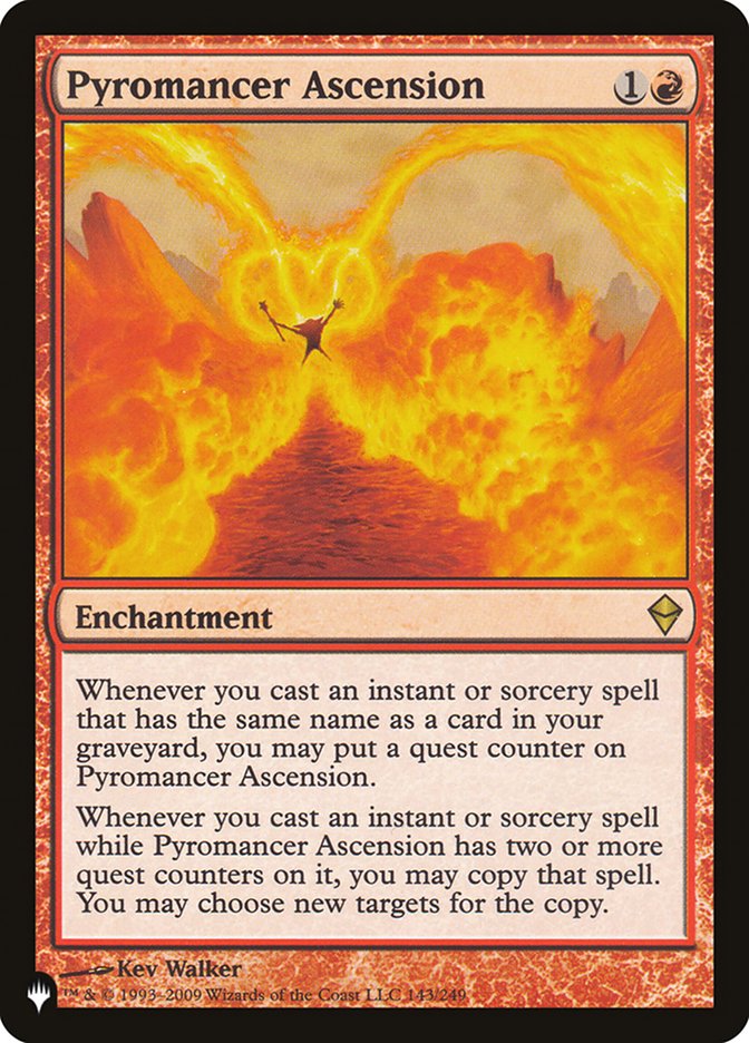 Pyromancer Ascension [The List] | Card Merchant Takapuna