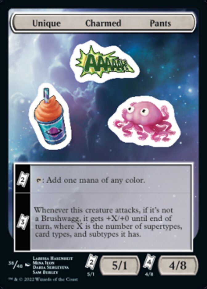 Unique Charmed Pants [Unfinity Stickers] | Card Merchant Takapuna