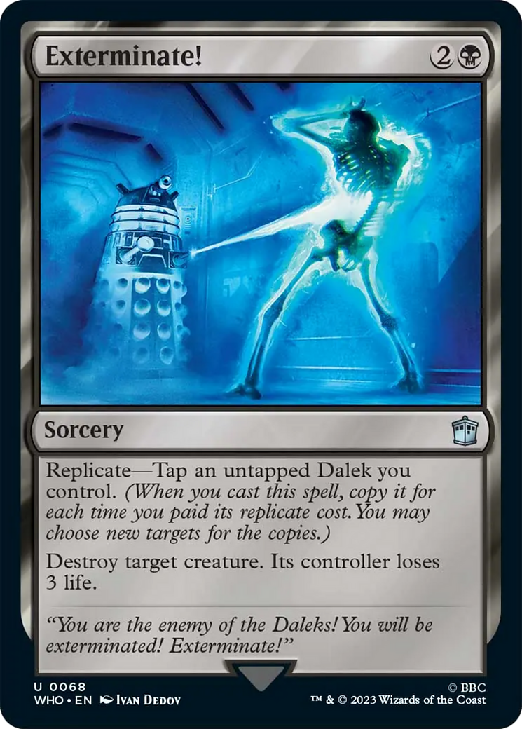 Exterminate! [Doctor Who] | Card Merchant Takapuna