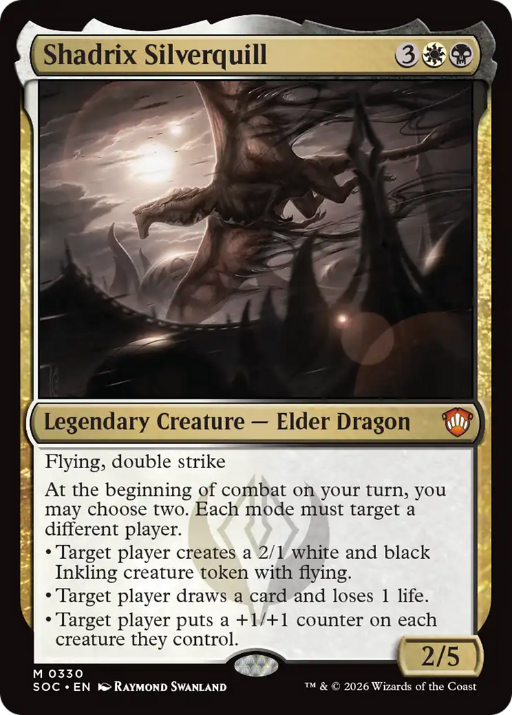 Shadrix Silverquill [Secrets of Strixhaven Commander] | Card Merchant Takapuna