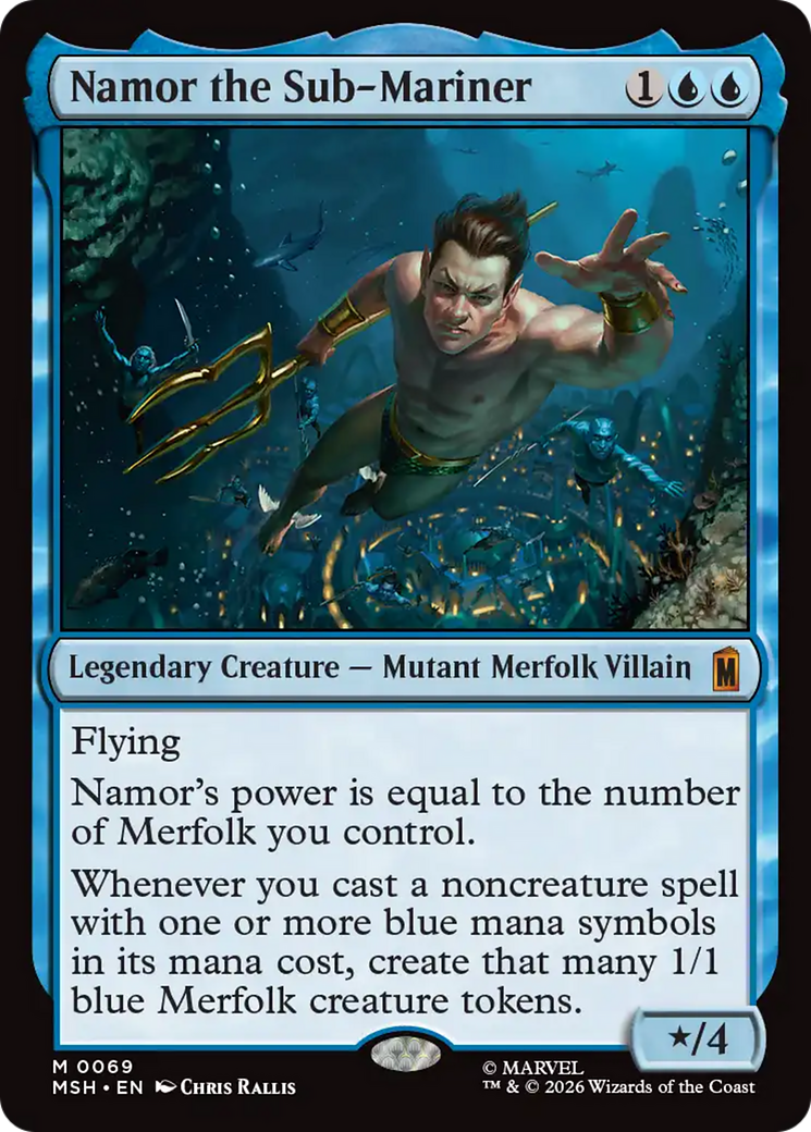 Namor the Sub-Mariner [Marvel Super Heroes] | Card Merchant Takapuna