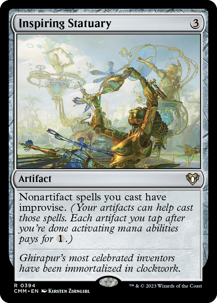 Inspiring Statuary [Commander Masters] | Card Merchant Takapuna