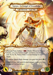 Invoke Suraya // Suraya, Archangel of Knowledge (Marvel) [DYN212] (Dynasty)  Cold Foil | Card Merchant Takapuna