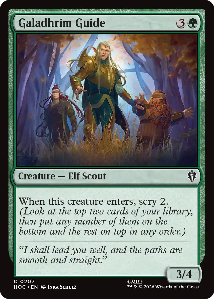 Galadhrim Guide [The Hobbit: Eternal-Legal] | Card Merchant Takapuna