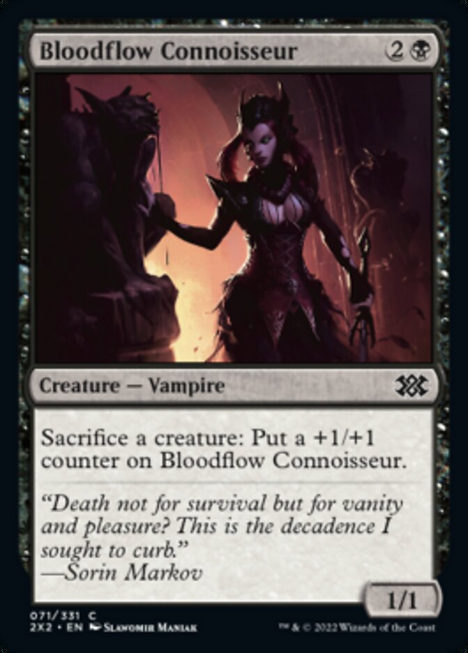 Bloodflow Connoisseur [Double Masters 2022] | Card Merchant Takapuna