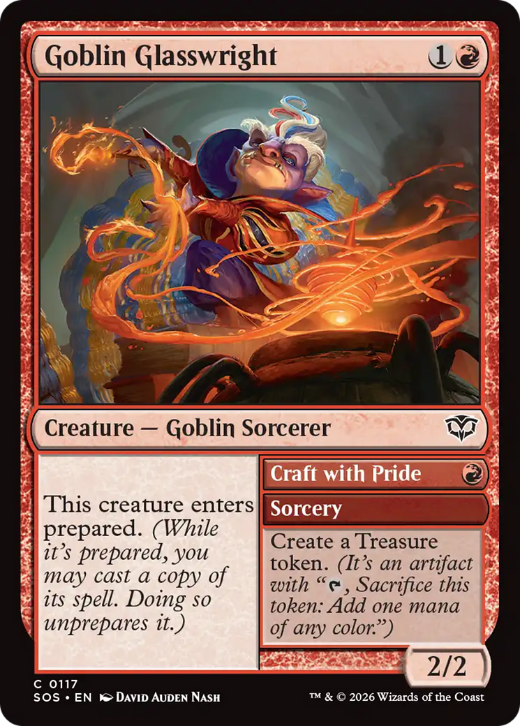 Goblin Glasswright [Secrets of Strixhaven] | Card Merchant Takapuna