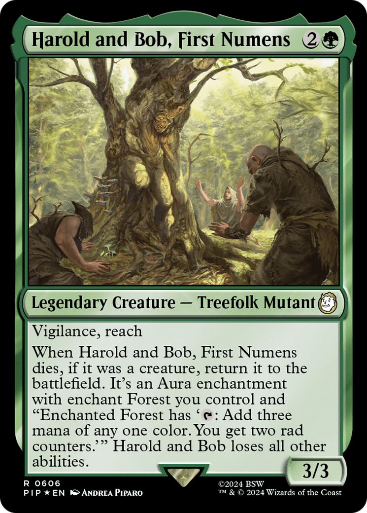 Harold and Bob, First Numens (Surge Foil) [Fallout] | Card Merchant Takapuna
