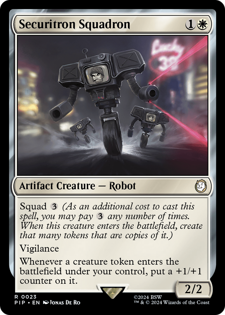 Securitron Squadron [Fallout] | Card Merchant Takapuna