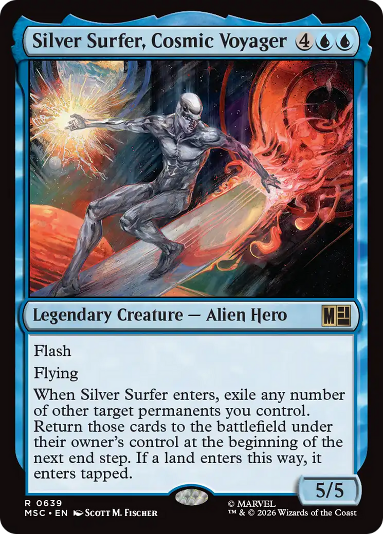 Silver Surfer, Cosmic Voyager [Marvel Super Heroes Commander] | Card Merchant Takapuna