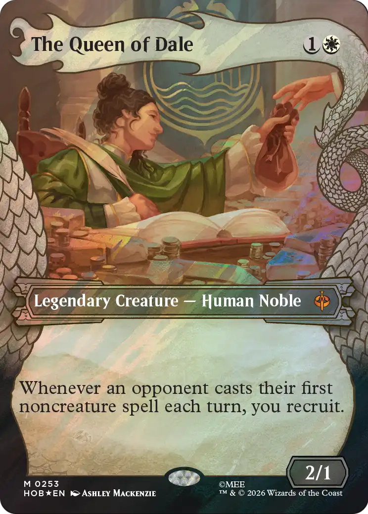 The Queen of Dale (Showcase) (Surge Foil) [The Hobbit] | Card Merchant Takapuna