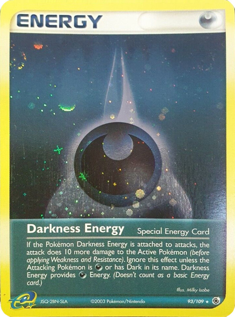 Darkness Energy (93/109) (Cosmos Holo) [EX: Ruby & Sapphire] | Card Merchant Takapuna