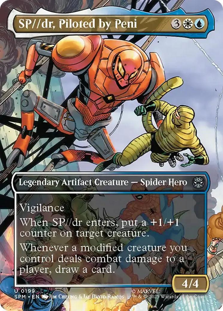 SP//dr, Piloted by Peni (Borderless) [Marvel's Spider-Man] | Card Merchant Takapuna